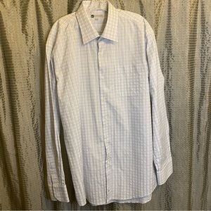 Bachrach Dress Shirt 17 1/2 36/37 Great Condition